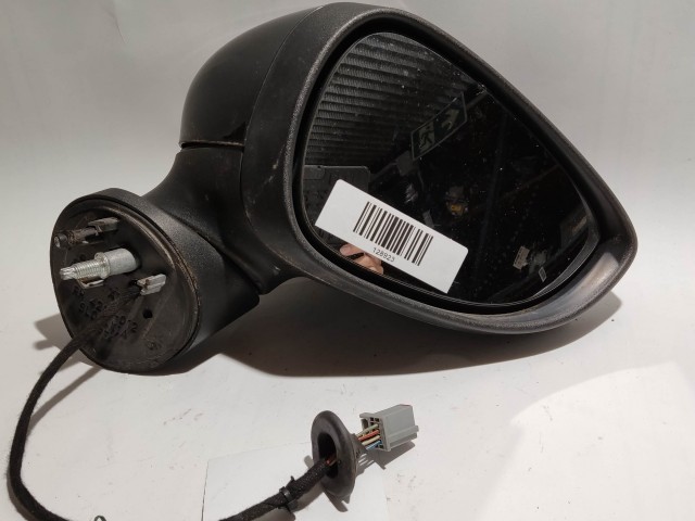 128923 Ford Fiesta 2008-2017 jobb oldali 6 vezetékes visszapillantó tükör a képen látható sérüléssel