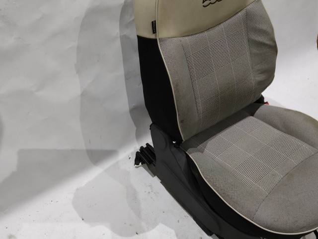 170542 Fiat 500 2007- jobb első szövet ülés, légzsák nincs benne