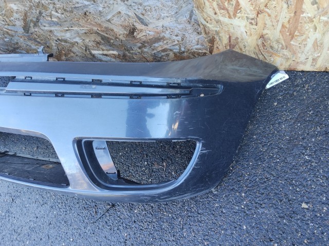 91435 Fiat Punto III. 2003-2010 szürke színű első lökhárító, a képen látható sérüléssel