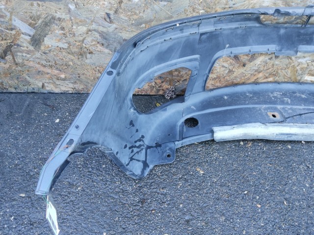 91435 Fiat Punto III. 2003-2010 szürke színű első lökhárító, a képen látható sérüléssel