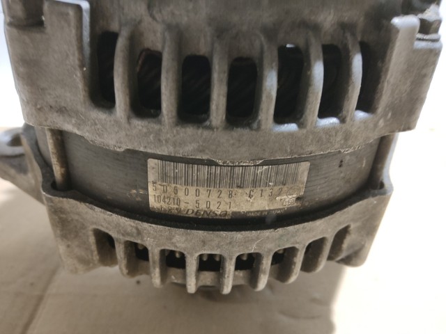 167779 Alfa Romeo 159, Brera, Spider 2,4 20v Diesel generátor 150A 50500728 a képen látható csatlakozó töréssel!!!