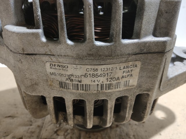 Abarth 500 Generátor 120A  51854917 