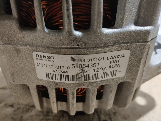 Alfa Romeo Giulietta 1,6-2,0 16v Diesel Generátor 120A 51884351 