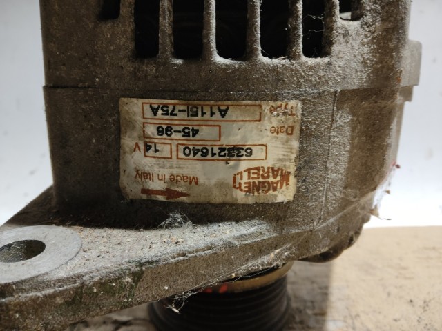 Fiat Bravo, Brava, Marea, Lancia Ypsilon 1,4 12v benzin  Generátor 75A 63321640