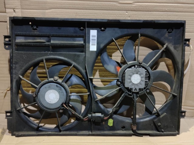 Volkswagen Tiguan 2008-2011 Diesel Hűtőventilátorkeret motorral Siemens  1K0121223