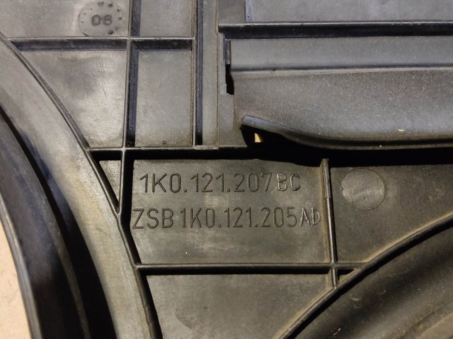 Volkswagen Tiguan 2008-2011 Diesel Hűtőventilátorkeret motorral Siemens  1K0121223