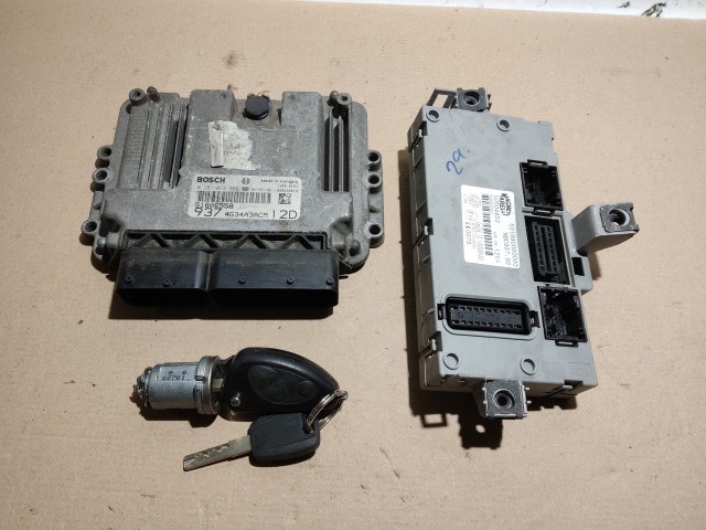 174612 Alfa Romeo 147 1,9 8v Diesel motorvezérlő szett 51806558 , 0281012965