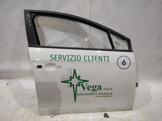 166441 Fiat Bravo 2007-2014 fehér színű jobb első ajtó 51751189