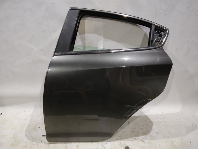 166452 Alfa Romeo Giulietta 2010-2020 grafitszürke színű bal hátsó ajtó,a képen látható sérüléssel 50509299