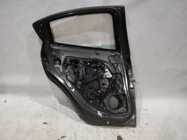 166452 Alfa Romeo Giulietta 2010-2020 grafitszürke színű bal hátsó ajtó,a képen látható sérüléssel 50509299