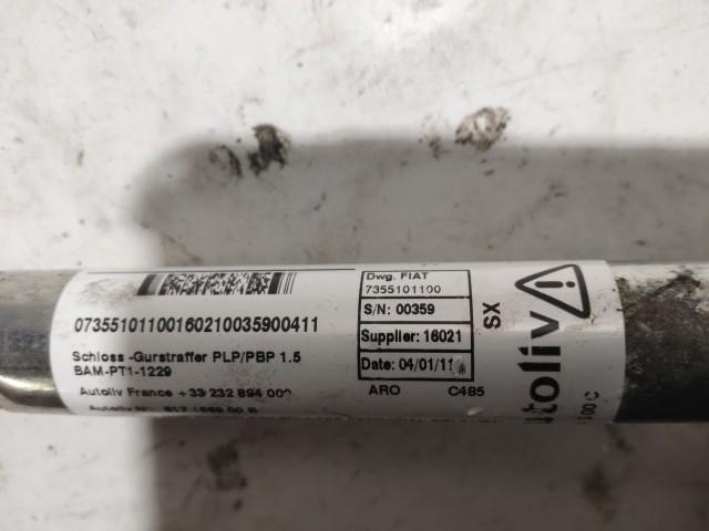 Fiat Punto Evo, Nouva Punto, My Punto bal első övfeszítő 735510110