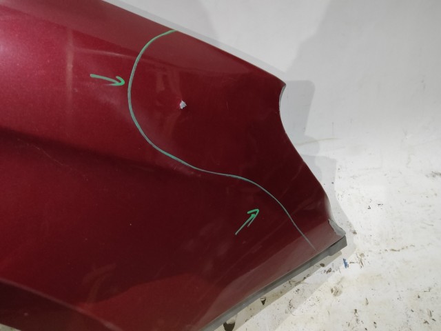 166769 Alfa Romeo Giulietta 2010-2020 jobb első sárvédő, a képen látható sérüléssel