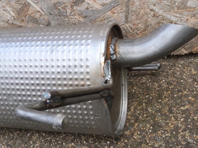 Fiat Doblo 2009-2022 1,6-2,0 Diesel utángyártott új hátsó kipufogó dob 51834047