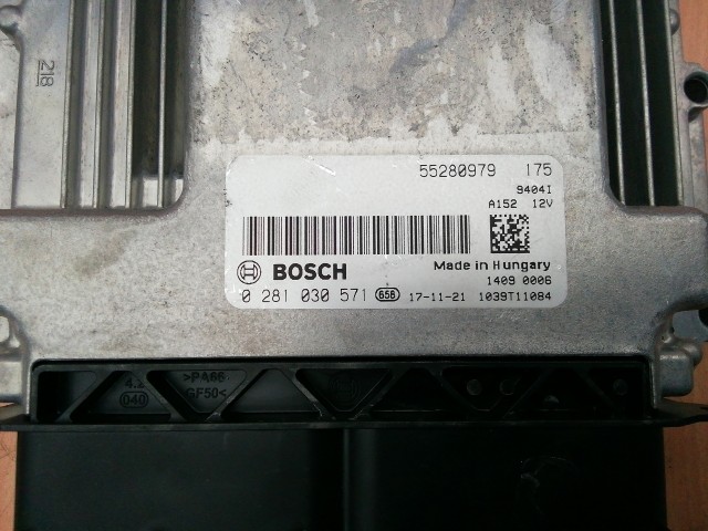 Alfa Romeo Giulietta 2016-2020 2,0 16v Diesel Motorvezérlő 0281030571 , 55280979