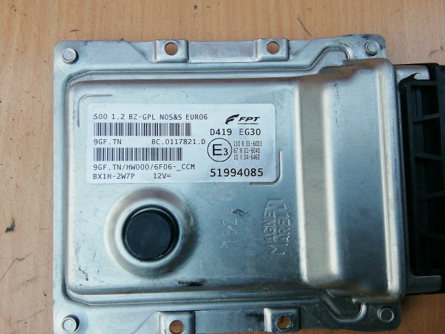 Fiat 500 1,2 8v Motorvezérlő 51994085