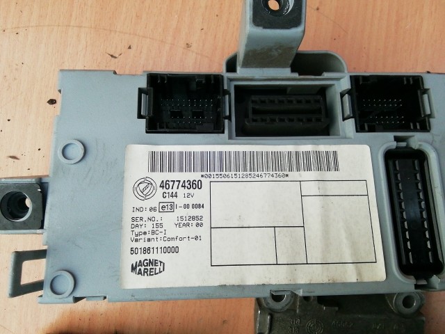 158403 Fiat Punto II. 1999-2003 1,2 16v benzin Euro 2 motorvezérlő szett 46782631 0261204983