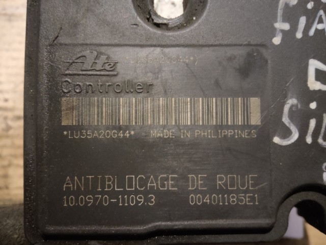 Citroen C2, C3, Peugeot 1007 Abs 9656493580 , 10.0207-0056.4