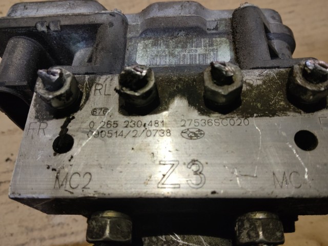 Subaru Forester 2008-2010 Bosch Abs 0265230481 , 27536SC020