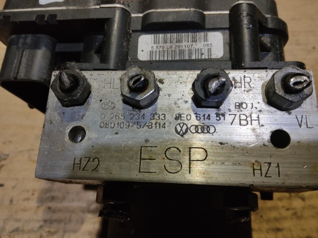 Audi A4 B7 2004-2008 Bosch Abs 0265234333 , 8E0614517BH