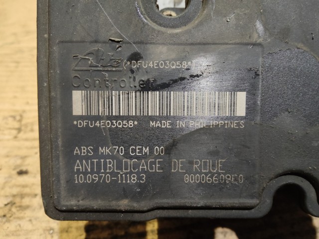 Citroen C2 2003-2009, C3 2002-2010 Ate Abs 10.0207-0016.4 , 9652182680
