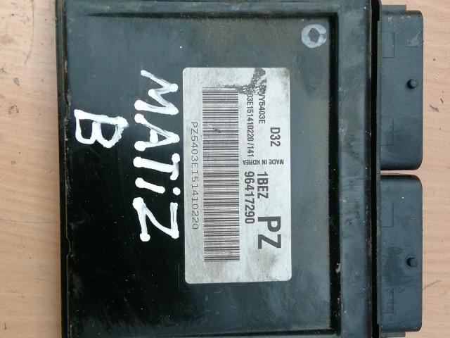 Chevrolet Matiz 2005-2013 800cm3 benzin Motorvezérlő 96417290