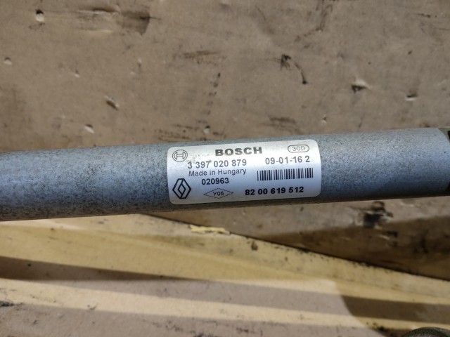 Dacia Sandero  2008-2012 első Ablaktörlő motor mechanikával 8200619512