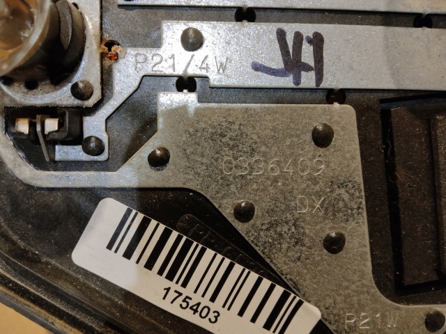 Fiat Stilo 2003-2007 5 ajtós jobb hátsó izzó foglalat 51735221