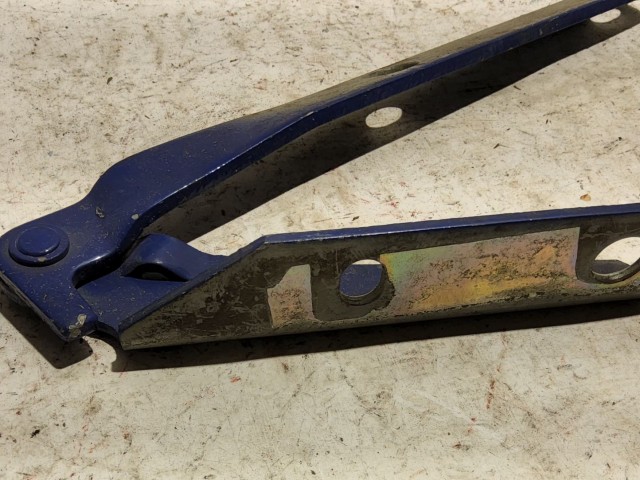 Fiat Seicento kék színű, bal oldali motorháztető zsanér