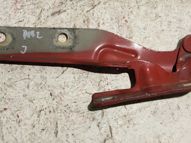 Fiat Doblo 2000-2009 piros színű, jobb oldali motorháztető zsanér 46782383