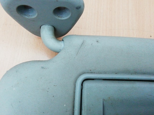 Hyundai I 30 2008-2012 Napellenző Használt szürke tükrös bal