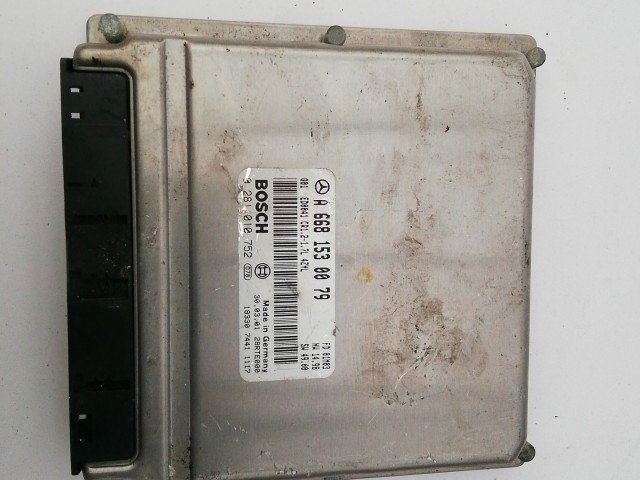 Mercedes Benz A-Class (W168)  A 170 Cdi Diesel Motorvezérlő 0281010752 , A6681530079