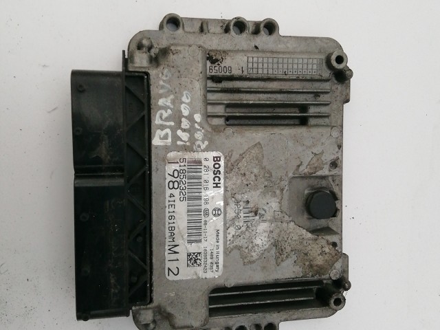 Fiat Bravo 2007-2014 1,6 16v Diesel Euro 5 Motorvezérlő  0281016198 , 51852325