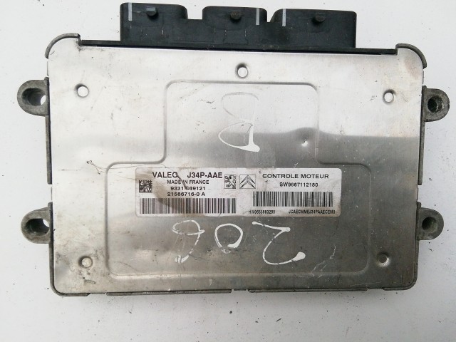 Peugeot 206, 1007, Citroen C2, C3 1,1-1,4 benzin motorvezérlő sw9667112180