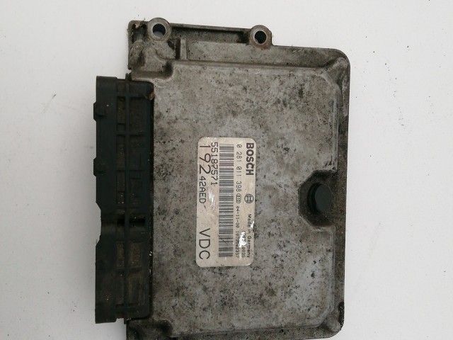 Fiat Stilo 2001-2007 1,9 8v Diesel 115 Le Motorvezérlő 0281011398 , 55187571