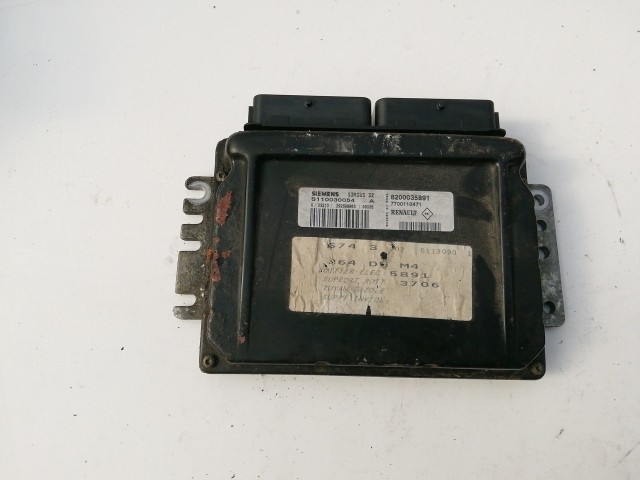 Renault Megane I. 1996-2003 1,6 16v benzin Motorvezérlő S110030054 , 8200035891