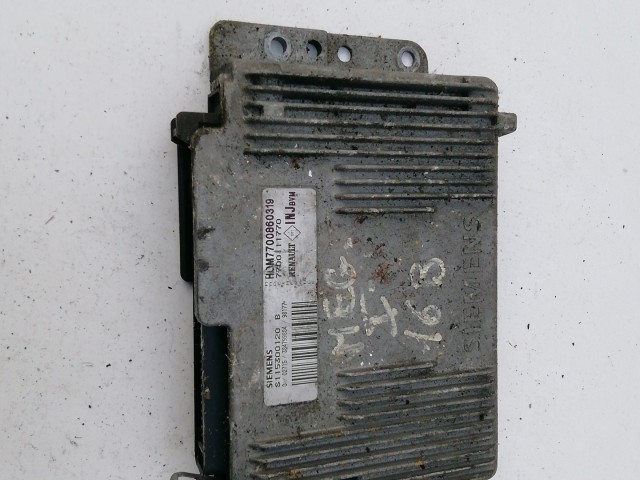 Renault Megane I. 1995-1999 1,6 8v benzin Motorvezérlő S115300120B , HOM7700860319