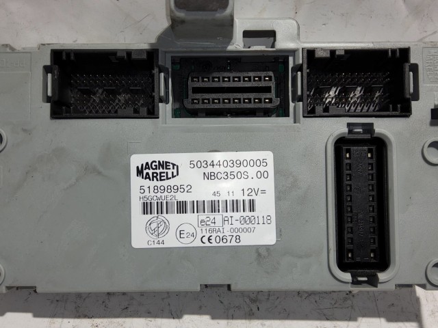 Fiat Idea 2003-2012 Immobiliser doboz 51898952