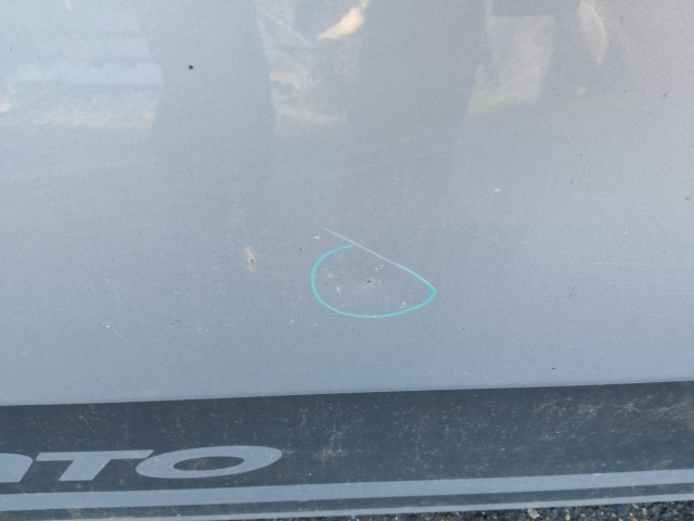 110020 Fiat Grande Punto  2005-2009 bal ajtó, 3 ajtós a képen látható sérüléssel