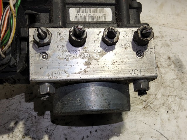 Fiat Fiorino , Qubo , Citroen Nemo, Peugeot Bipper Bosch Abs 0265232491 ,  51879971