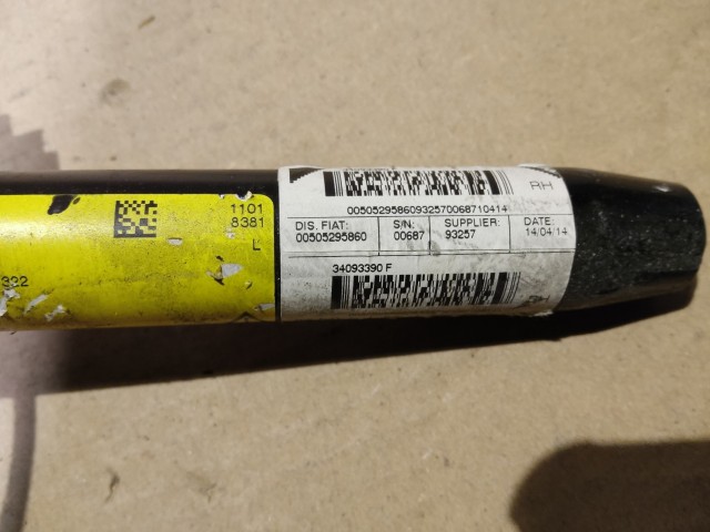 Alfa Romeo Giulietta jobb első biztonsági öv feszítő 50529586