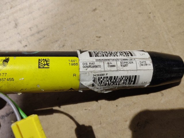 Alfa Romeo Giulietta 2010-2020 bal első övfeszítő 50529587