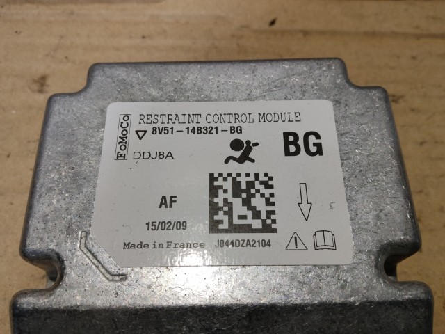 Ford Fiesta 2008-2017 Légzsák indító elektronika 8V51-14B321-BG