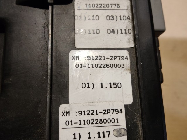 Kia Sorento 2009-2015 külső biztosítéktábla 91221-2P794