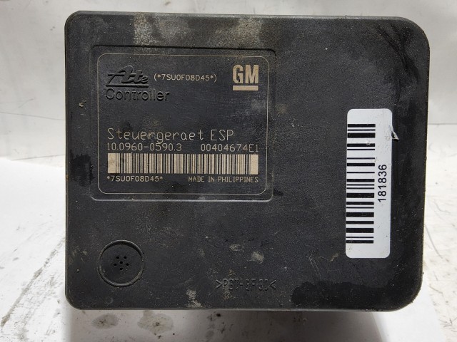 Opel Zafira  Ate Abs egység 13244860