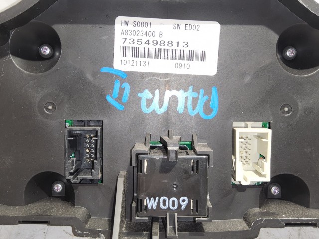 Fiat Panda 2003-2012 digit klímás fűtéskapcsoló 735498813