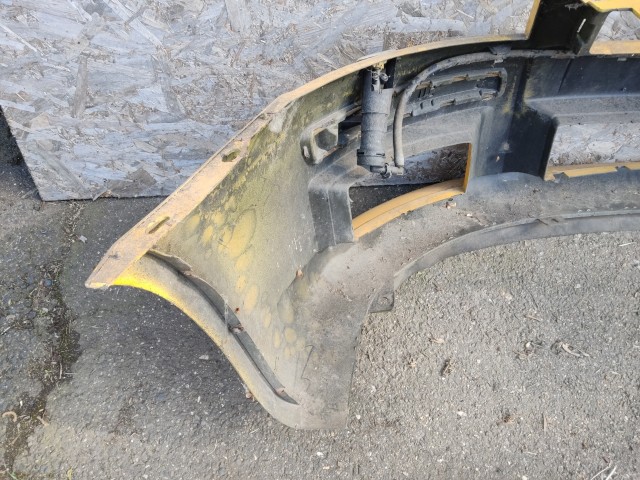 181051 Fiat Stilo 2001-2007 3 ajtós fényszórómosós első lökhárító, fényszórómosó fejekkel