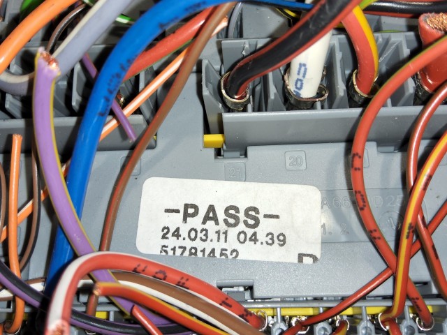 Alfa Romeo MiTo 2008-2018 külső biztosítéktábla 51781452