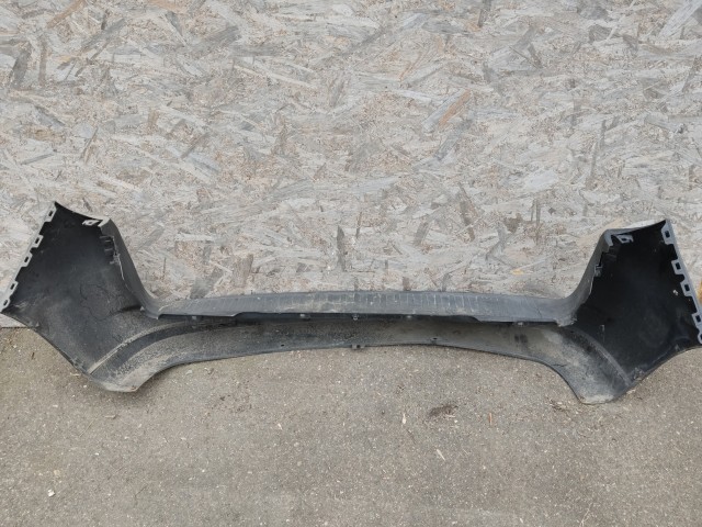 61572 Fiat Doblo  2009-2022 műanyag fekete hátsó lökhárító ketté nyíló raktérajtós kivitelhez 735497862