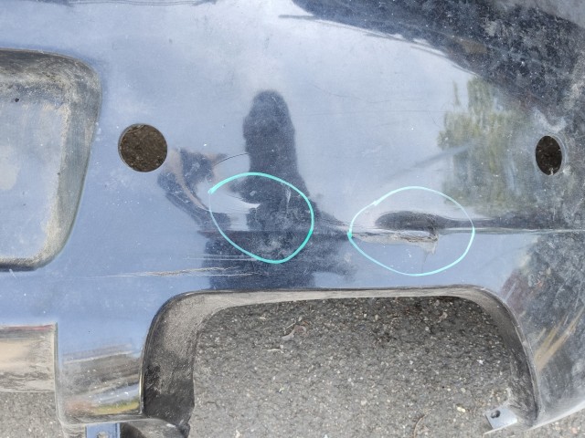 182168 Alfa Romeo Brera  2005-2010 parkszenzorhelyes hátsó lökhárító,a képen látható sérüléssel