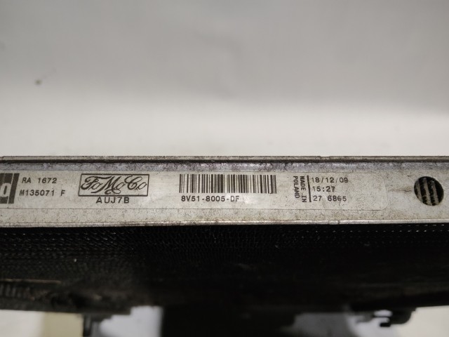 182722 Ford Fiesta 2008-2017 1,4 Diesel vízhűtő 8V51-8005-DF